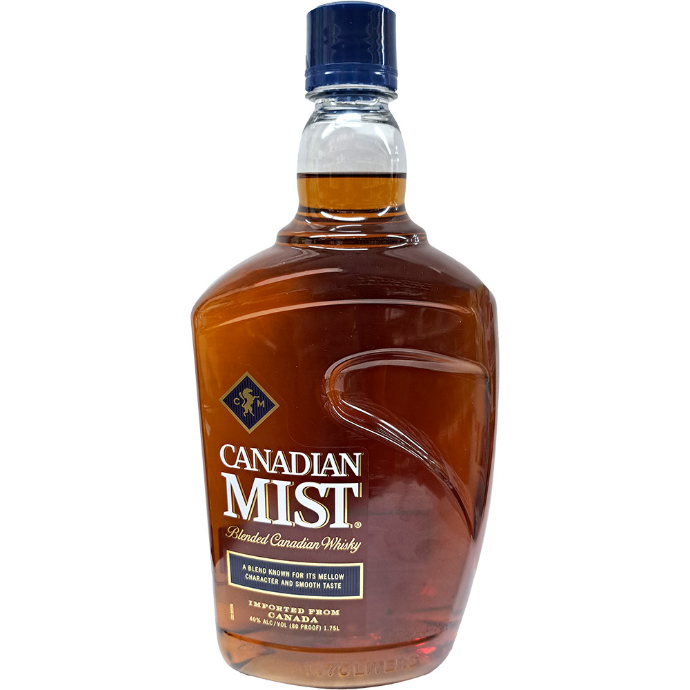 Canadian Mist Whiskey Plastic