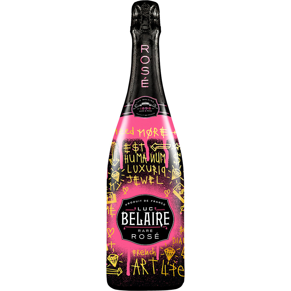 Luc Belaire Rare Rose Art Series
