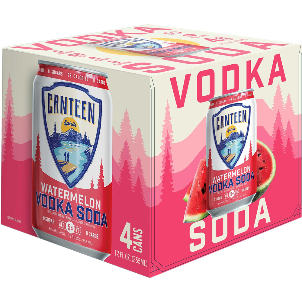 Canteen Watermelon Vodka Soda