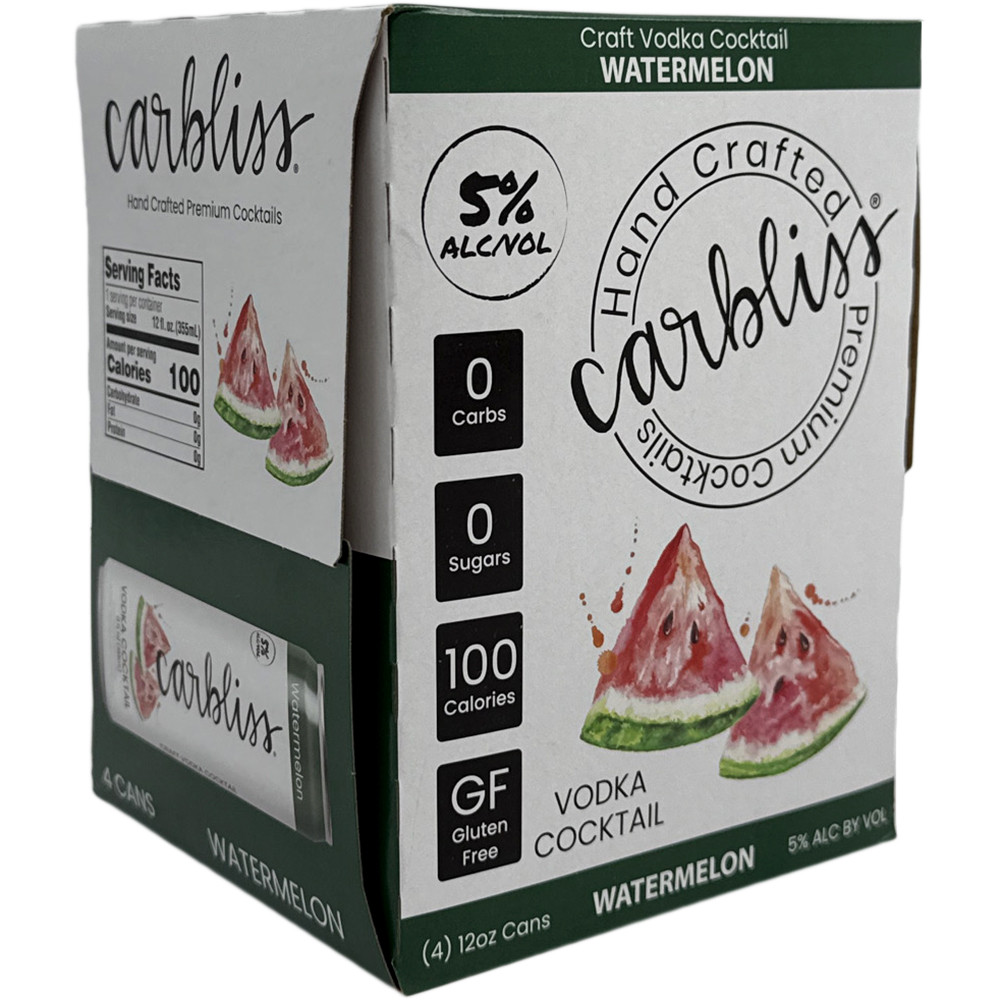 Carbliss Watermelon Vodka Cocktail