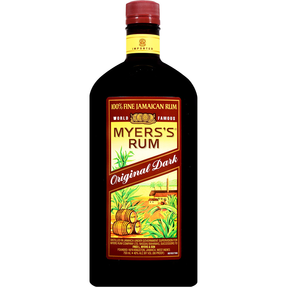 Myers's Original Dark Rum Plastic