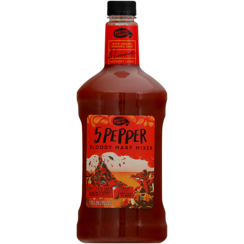 Master Of Mixes 5 Pepper Bloody Mary Mixer