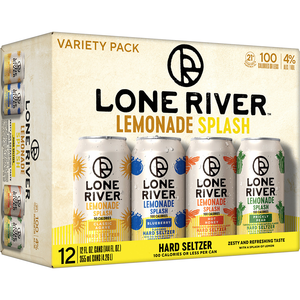 Lone River Lemonade Splash Variety Pack