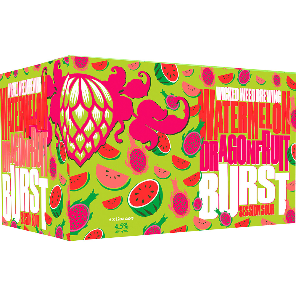 Wicked Weed Brewing Watermelon Dragon Fruit Burst