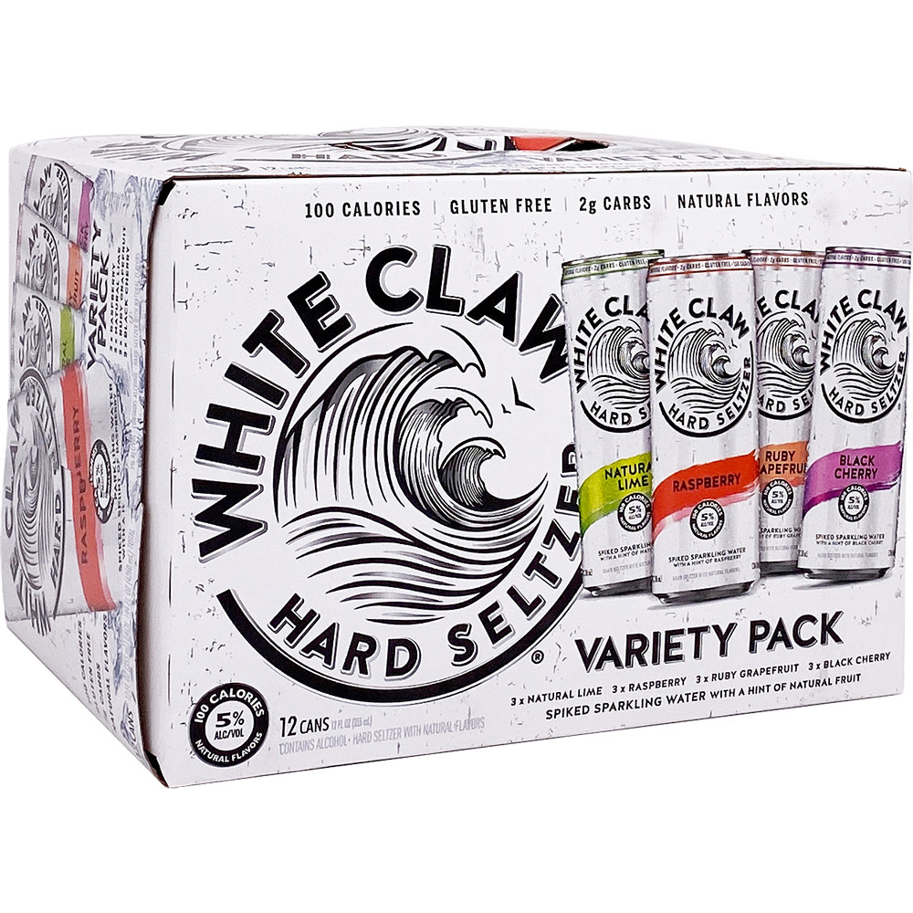 White Claw Hard Seltzer Surge Variety Pack