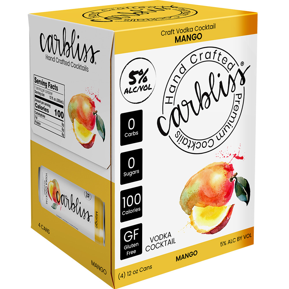 Carbliss Mango Vodka Cocktail