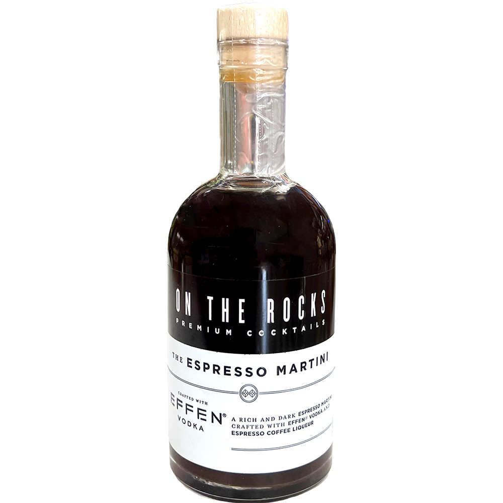 On The Rocks Effen Vodka The Espresso Martini Cocktail