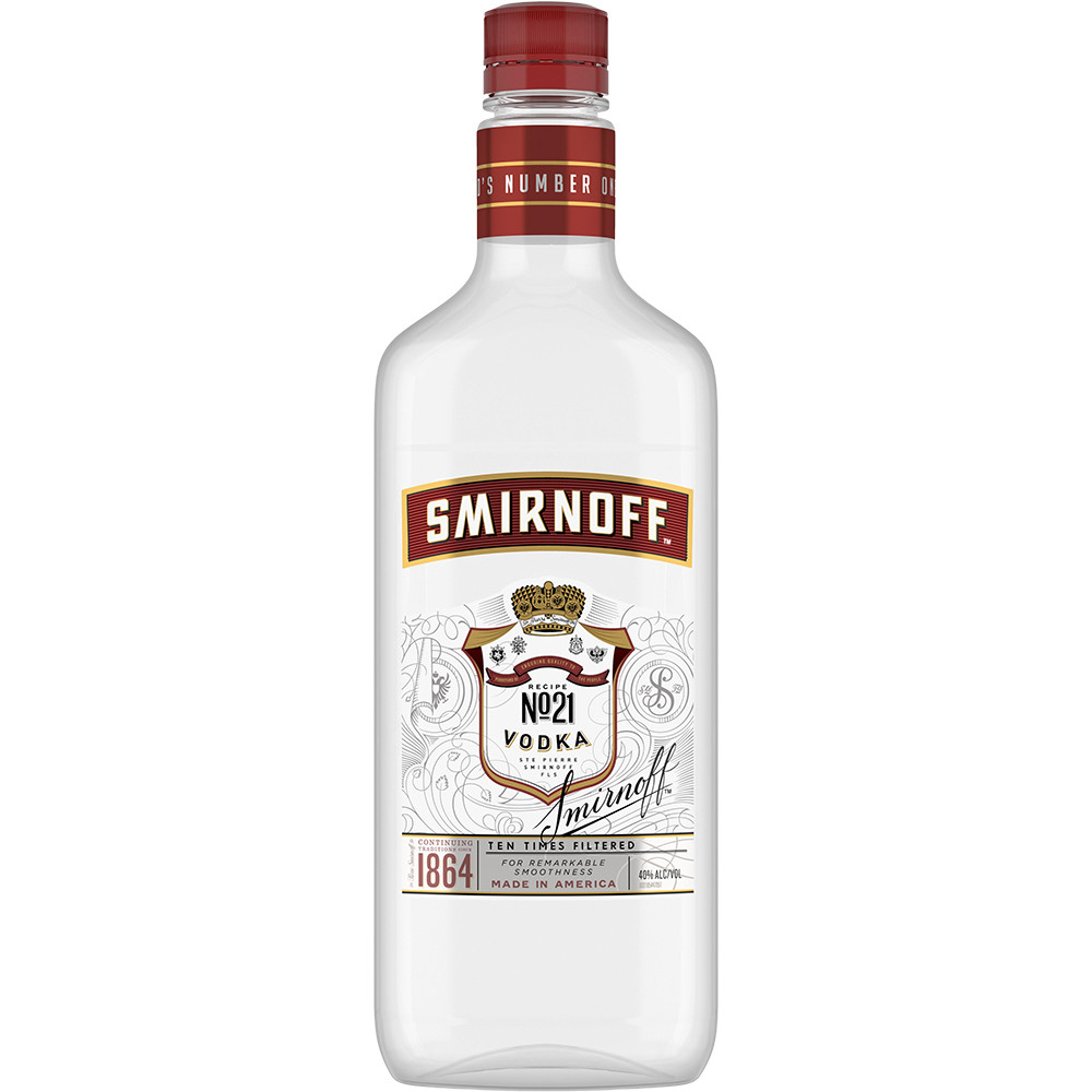 Smirnoff No. 21 Vodka Plastic