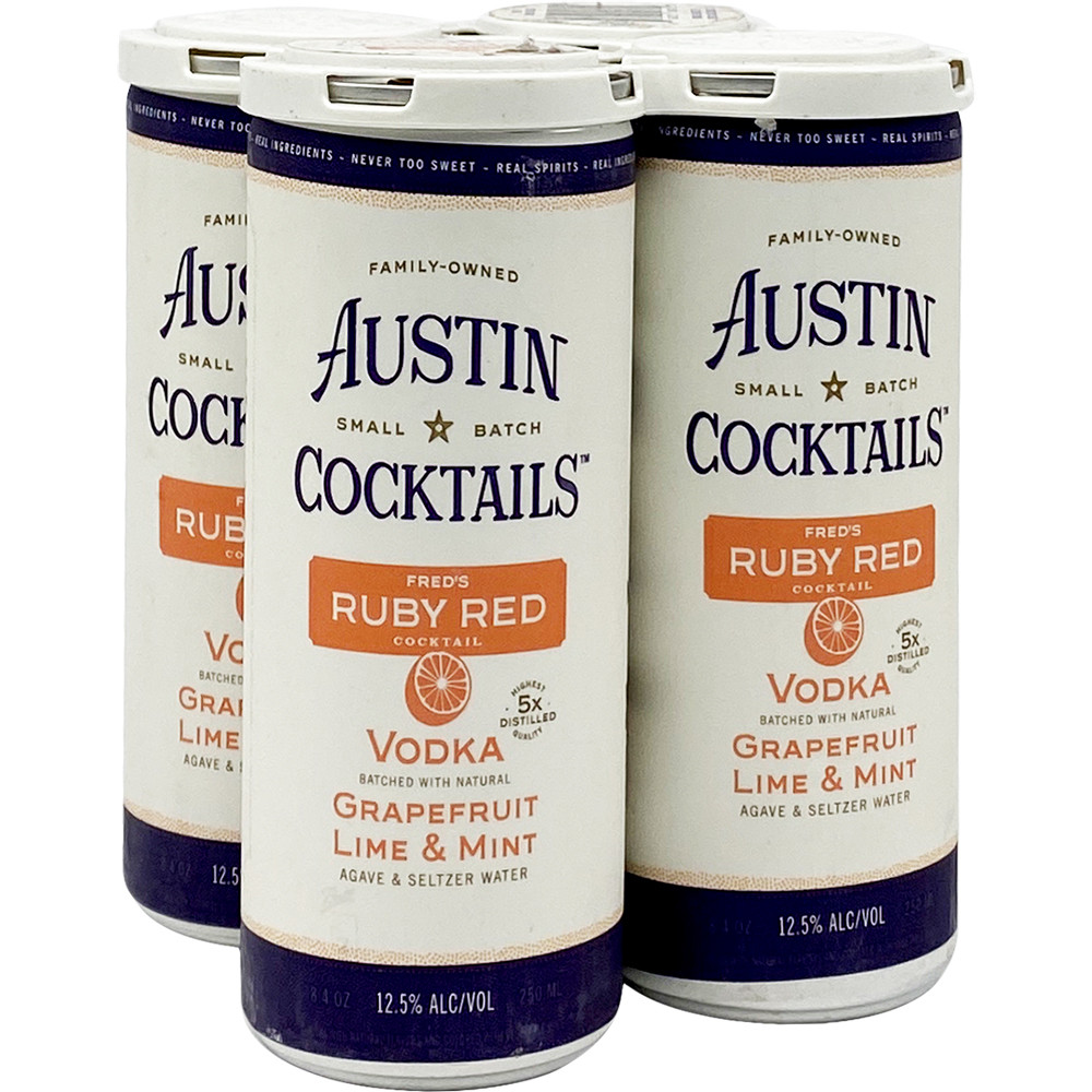Austin Cocktails Fred's Ruby Red