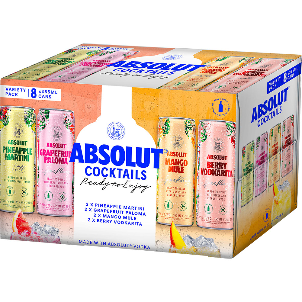Absolut Cocktails Variety Pack