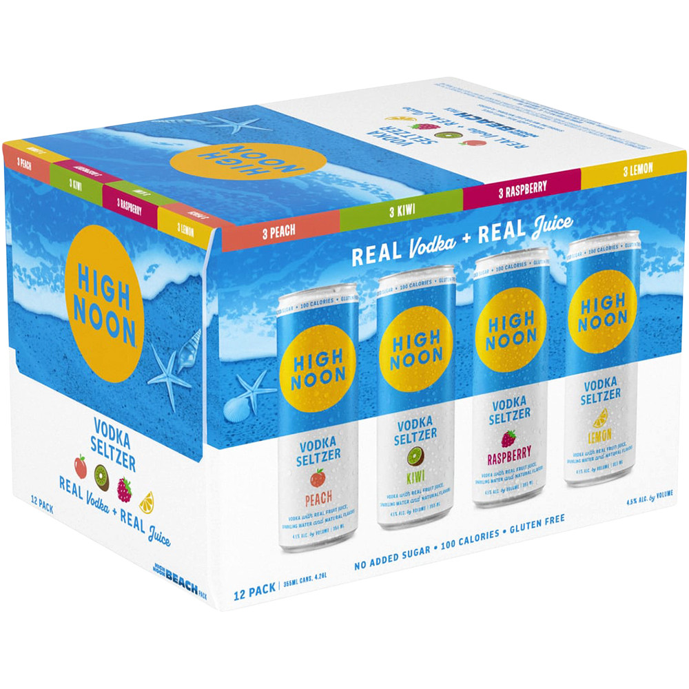 High Noon Vodka Seltzer Day Variety Pack